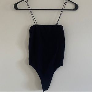 Pacsun Black Seamless Tank Body Suit
